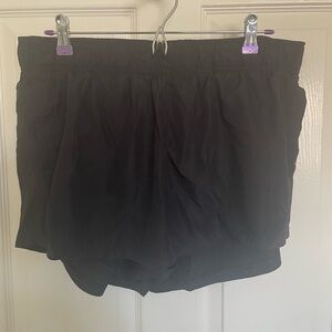 Women's Black Athletic Shorts